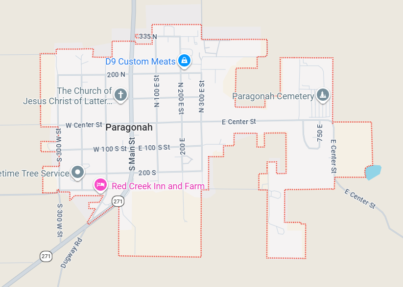 Paragonah Southern Utah service area